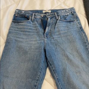 Madewell mom jean